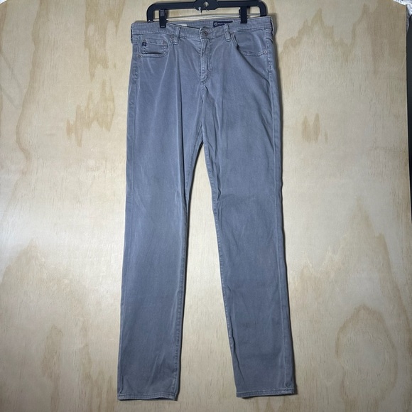 Adriano Goldshmied The Edie Mid Rise Skinny Straight Jeans Gray Size 31 - Picture 1 of 11